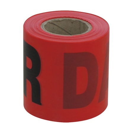 C.H. Hanson C.H. Hanson 200 ft. L X 3 in. W Plastic Danger Barricade Tape Red 15007